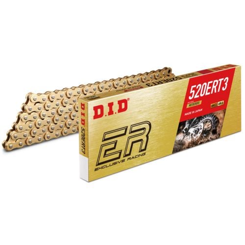 DID 520ERT3 GOLD NON-SEALED MOTOCROSS CHAIN