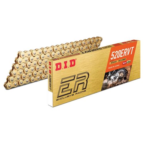 DID 520ERVT GOLD X-RING SEALED CHAIN