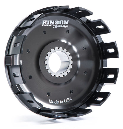 HINSON BILLETPROOF CLUTCH BASKET W/KICK STARTER GEAR, YAMAHA YZ250 93-25/YZ250X 16-25