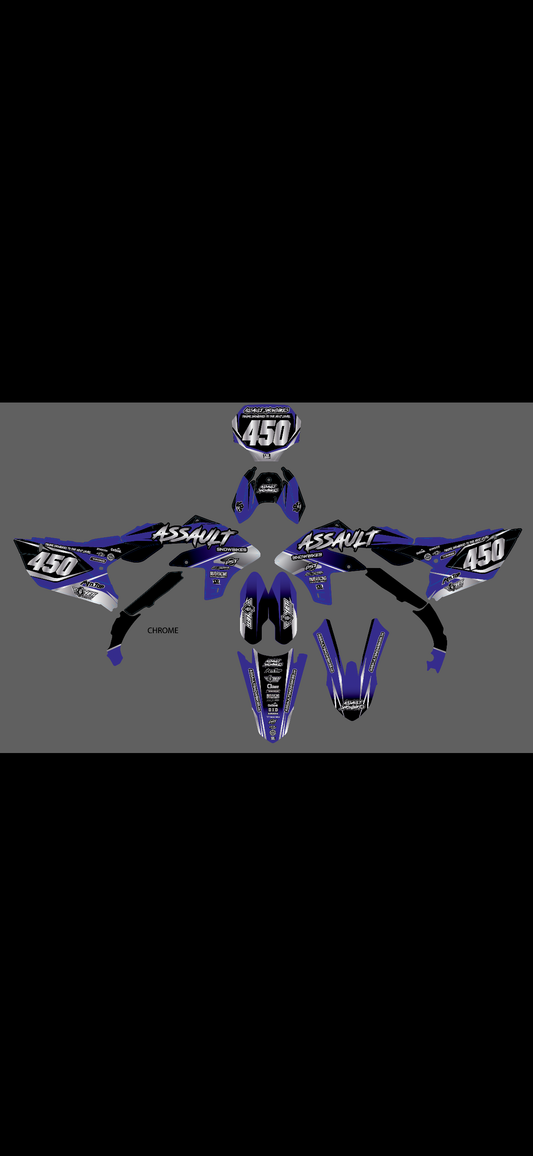 ASSAULT SNOWBIKES GRAPHIC KITS-139 DESIGNS BIKE ONLY