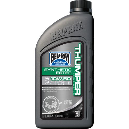 BEL-RAY THUMPER RACING WORKS FULL SYNTHETIC ESTER 4T ENGINE OIL