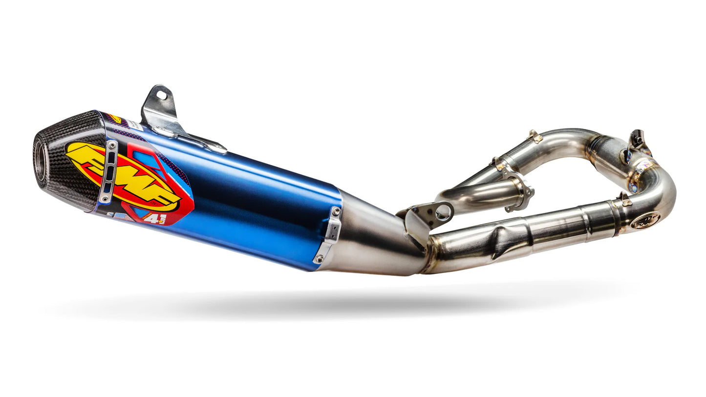 FMF 4.1 TITANIUM FULL EXHAUST SYSTEM YAMAHA 23-25 YZ450F/24-25 YZ450FX/25 WR450F