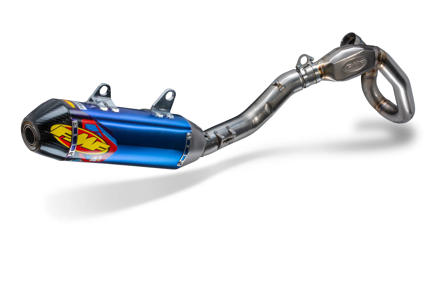 FACTORY 4.1 RCT TITANIUM ANODIZED FULL SYSTEM W/ CARBON END CAP 23+ KTM/HUSKY/GAS GAS 450