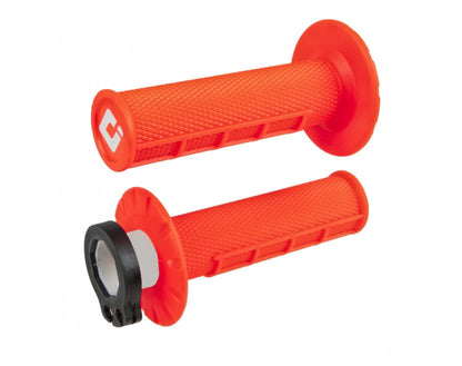 ODI HALF-WAFFLE MX V2 LOCK-ON GRIPS