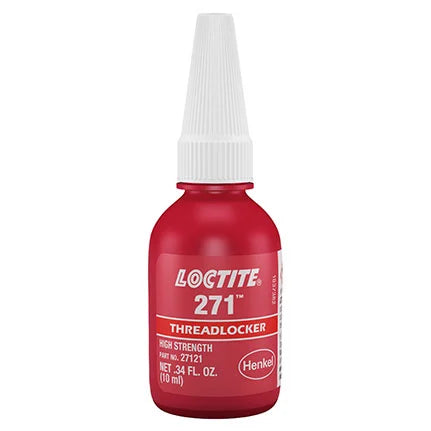 LOCTITE 271 THREAD LOCKER - RED HIGH STRENGTH, 10 ML